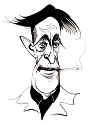George Orwell - caricatura